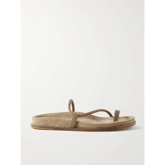 Emme Parsons 'Bari' Brown Leather Sandals Size 11 - Picture 1 of 5